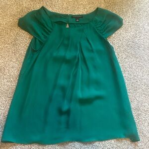 Banana Republic green blouse, size M